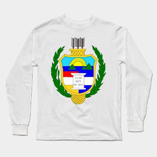 Coat of arms of guatemala (1851-1858) Long Sleeve T-Shirt